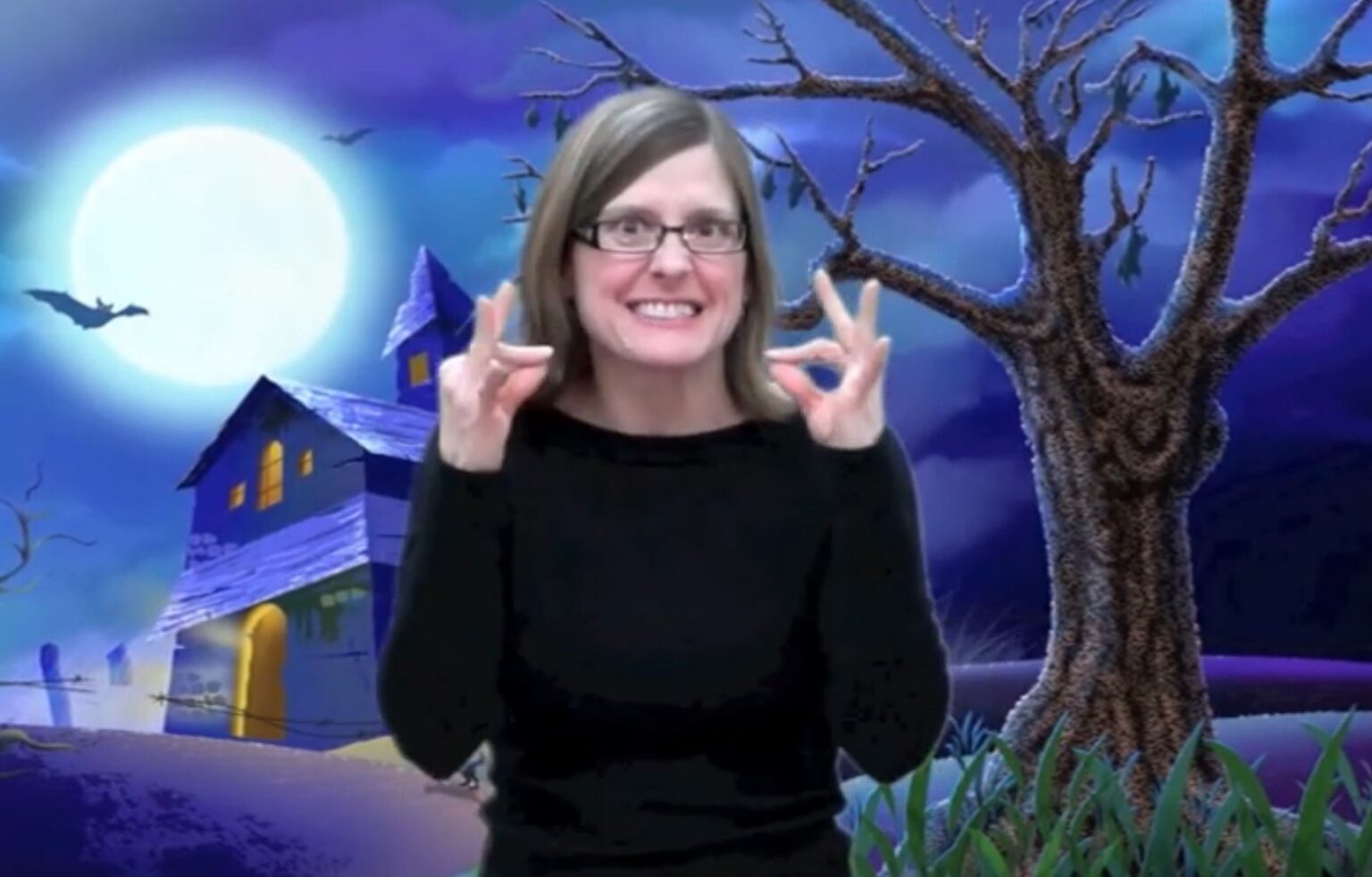 Haunted House Black Cat ASL Education Resources Haunted house black cat asl education resources