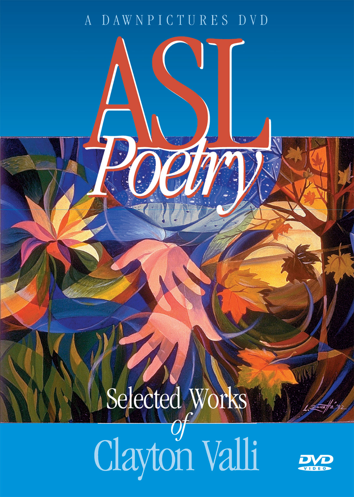 cover image for the resource "ASL Poetry: Selected Works of Clayton Valli" DVD